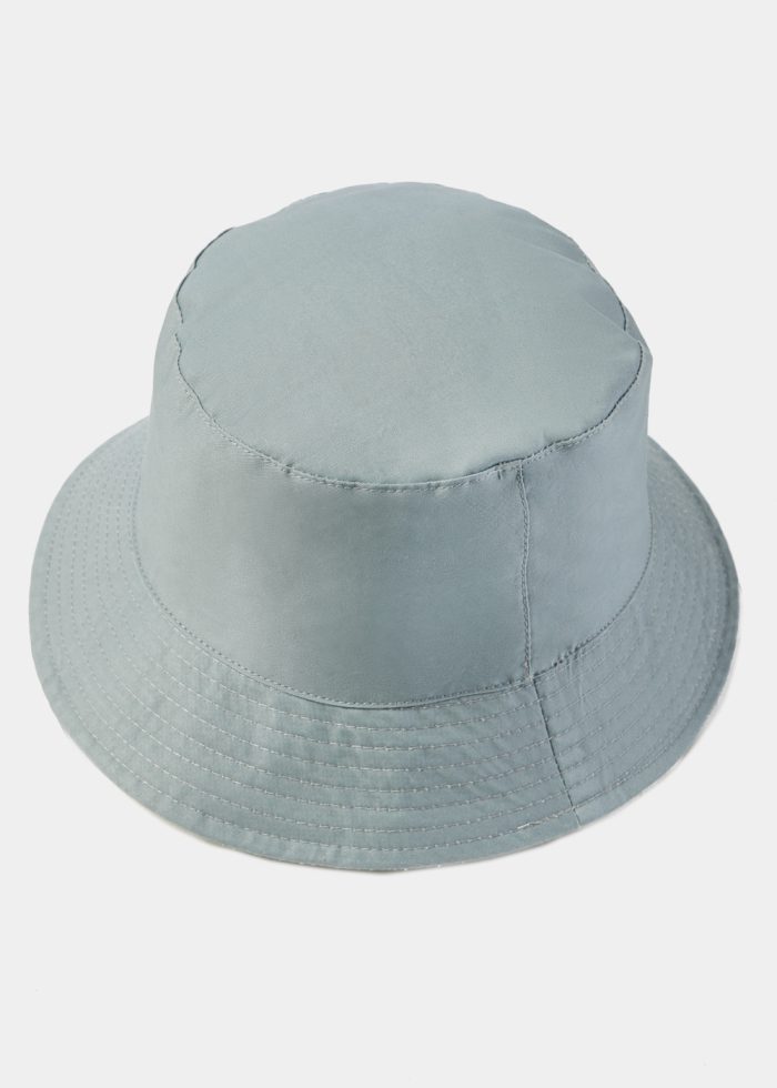 Double-Faced Bucket Hat Palm Trees Pattern & Green - Image 2