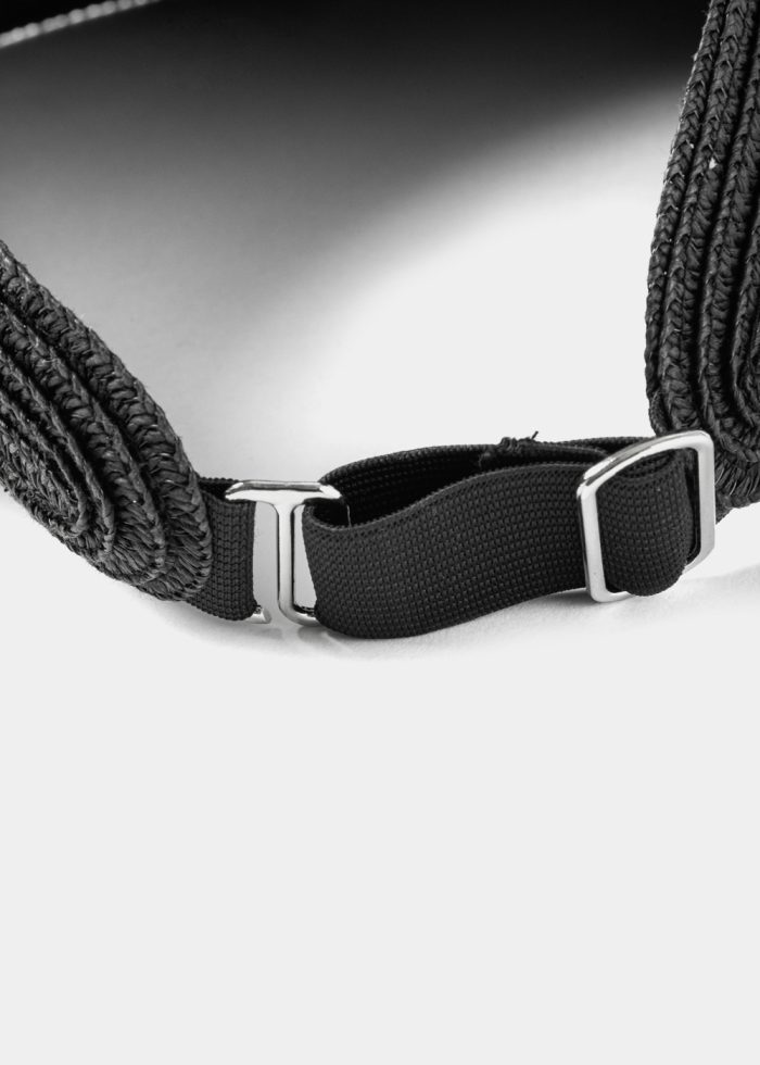 Black Headband w/ Elastic Closing - Image 5