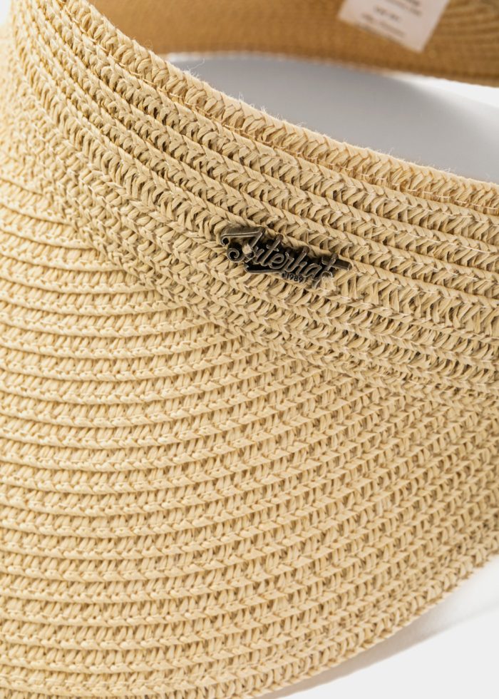 Beige Headband w/ Elastic Closing - Image 5