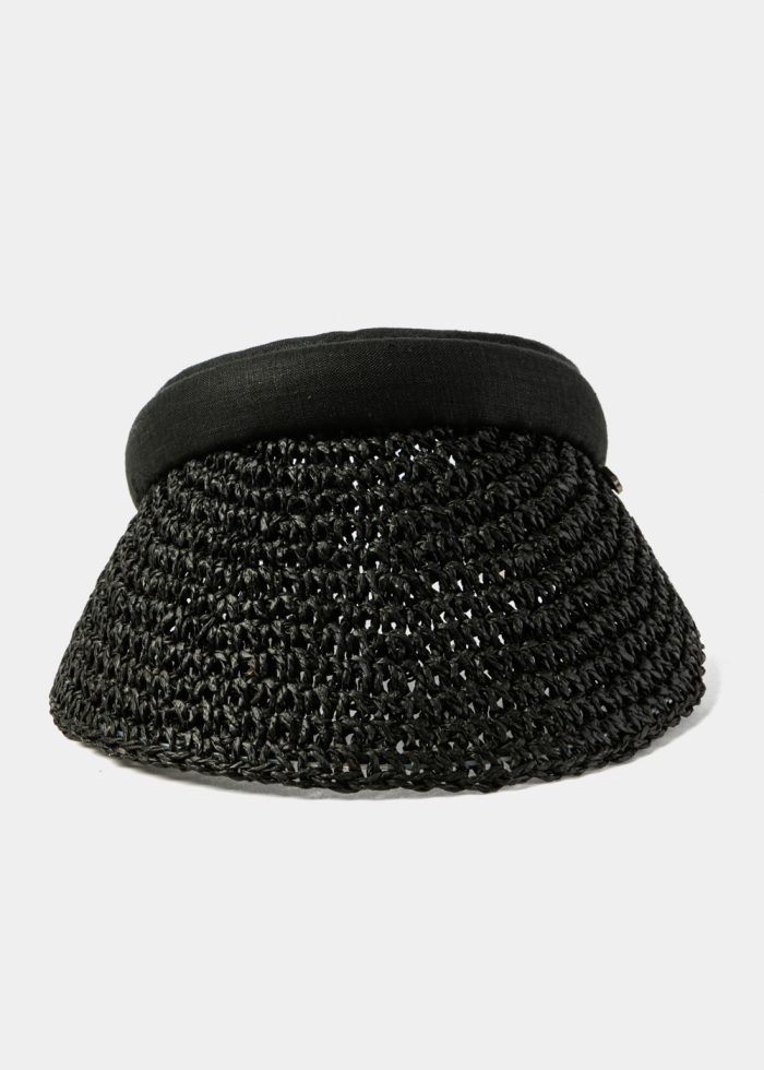 Black Hand Knitted Headband - Image 2