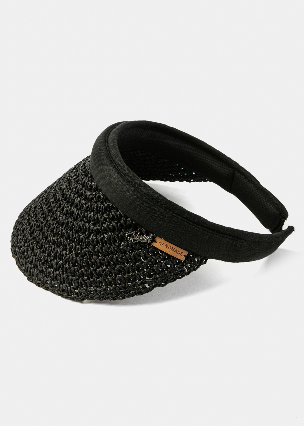 Black Hand Knitted Headband Black Hand Knitted Headband - Image 1