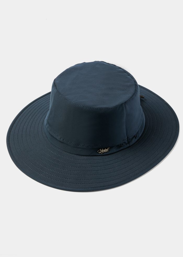 Navy Blue Waterproof Bucket Hat - Image 3
