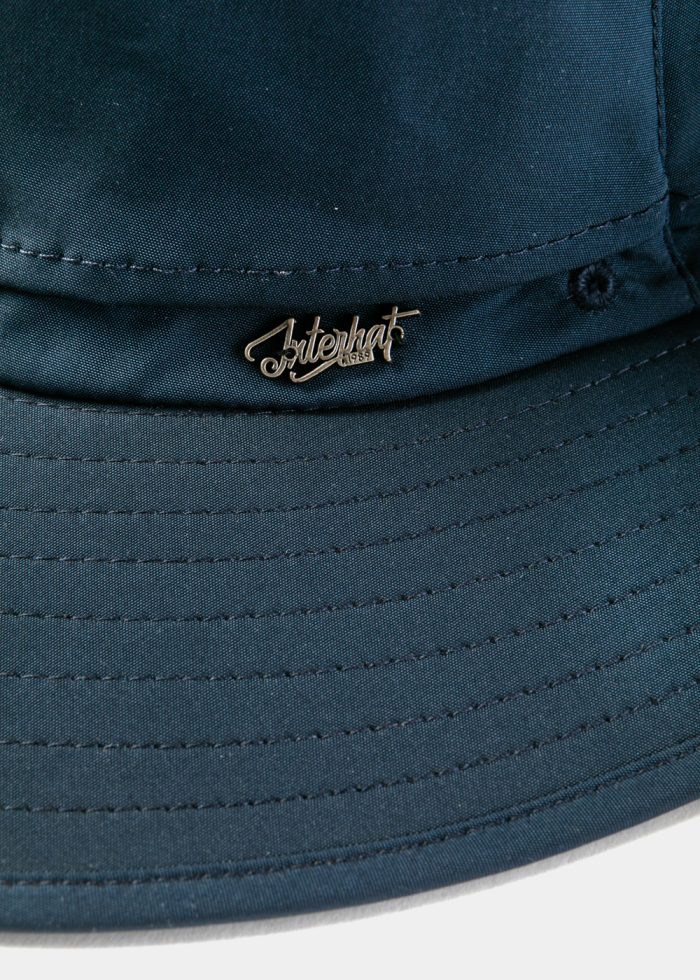 Navy Blue Waterproof Bucket Hat - Image 4