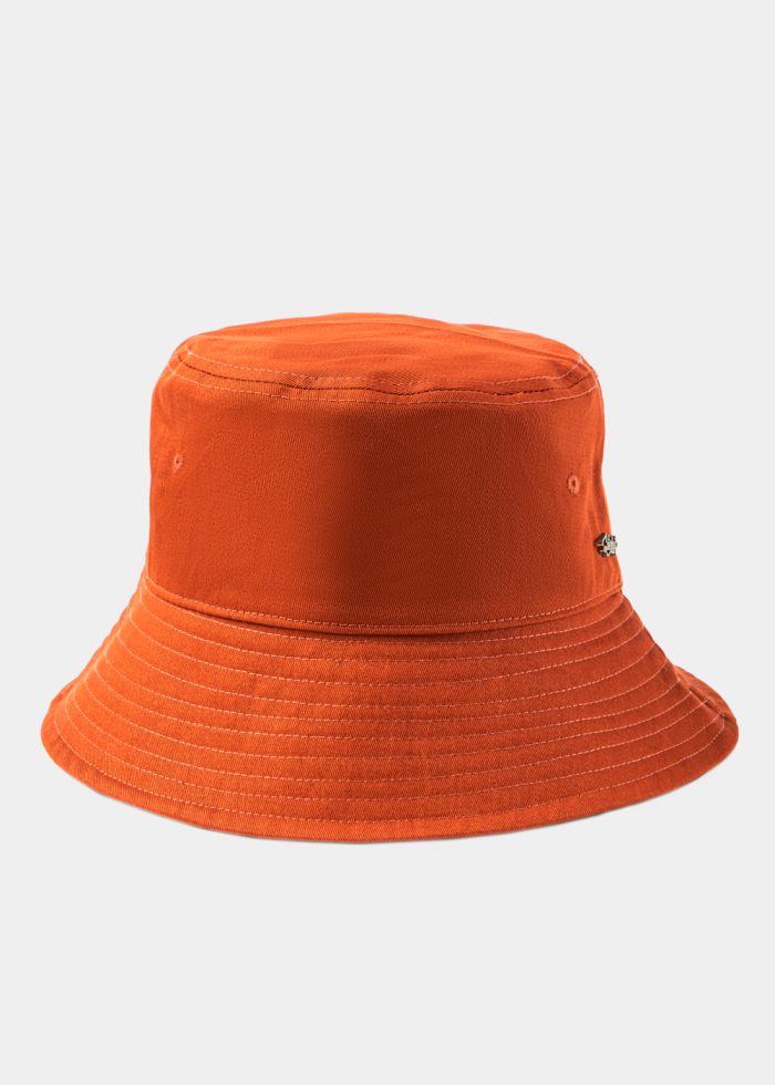 Dark Orange Bucket Hat w/ Removable Chin Strap - Image 2