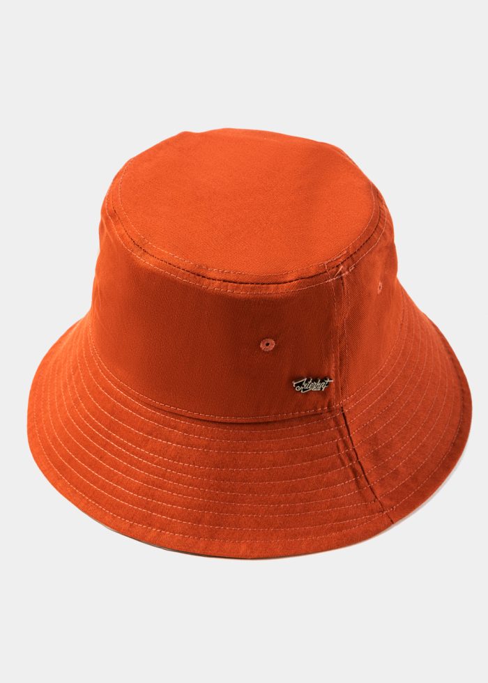 Dark Orange Bucket Hat w/ Removable Chin Strap - Image 3