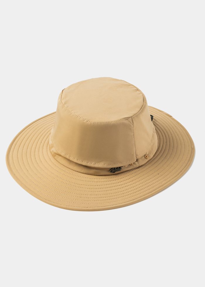 Beige Waterproof Bucket Hat - Image 3