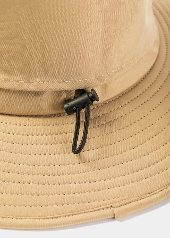 Beige Waterproof Bucket Hat - Image 5