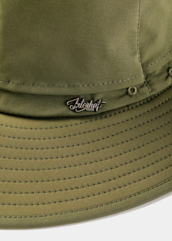 Khaki Waterproof Bucket Hat - Image 4