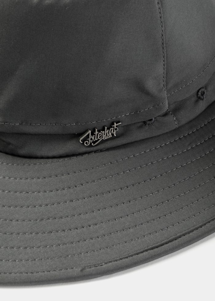 Grey Waterproof Bucket Hat - Image 4