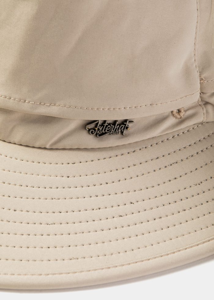 Cream Waterproof Bucket Hat - Image 4
