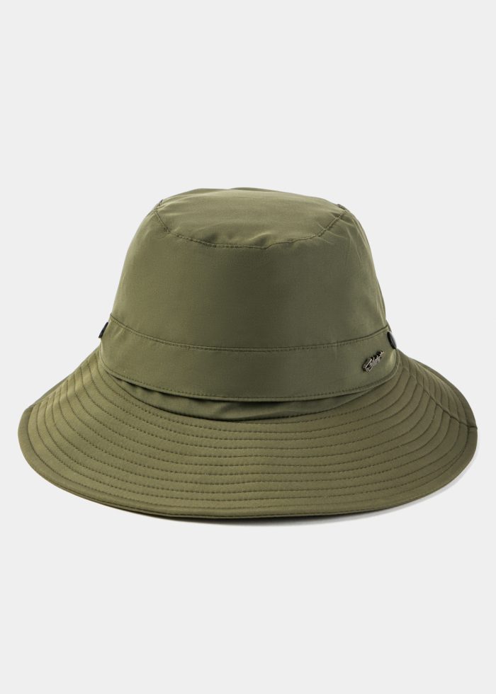 Khaki Active Hat w/ Neck Protector - Image 3
