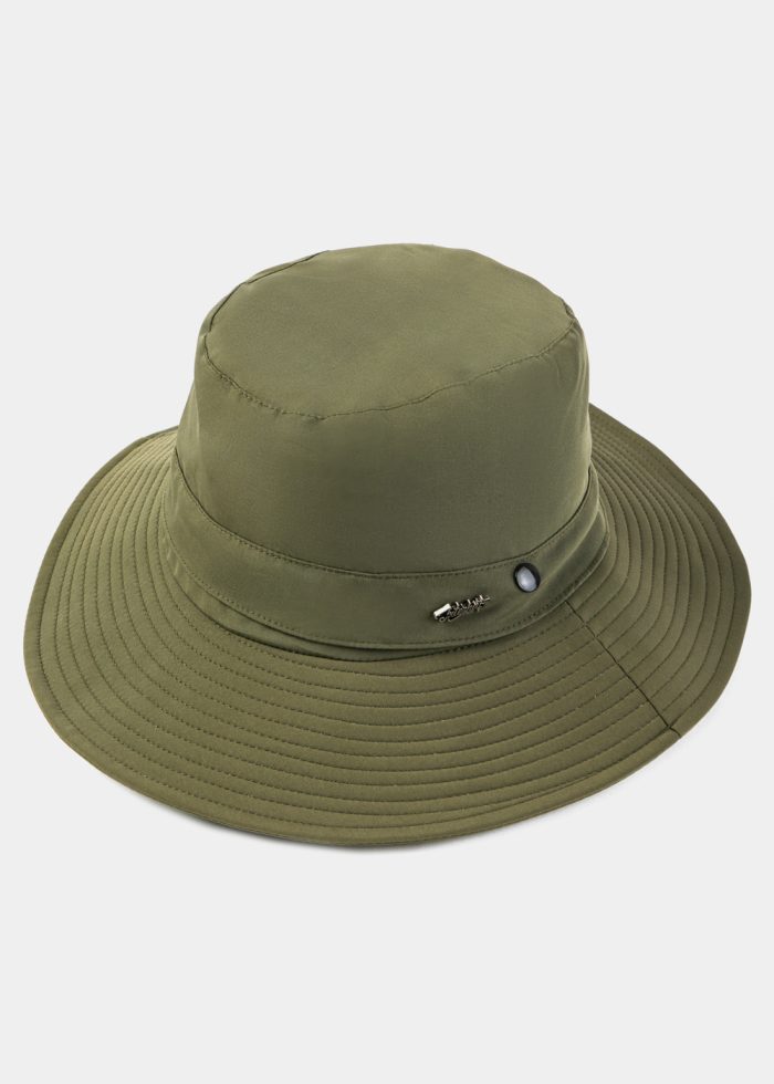 Khaki Active Hat w/ Neck Protector - Image 4