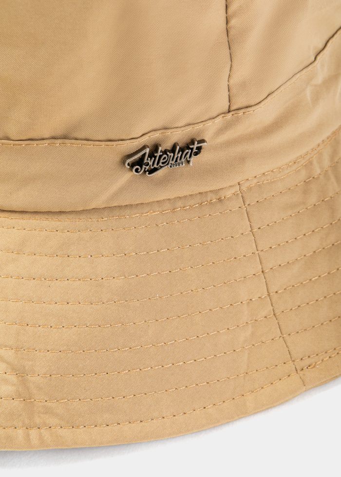 Beige Waterproof & Packable Bucket Hat - Image 5