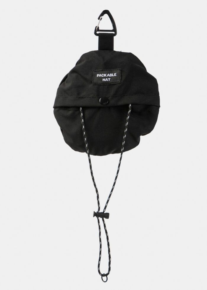 Black Active Packable Bucket Hat - Image 4