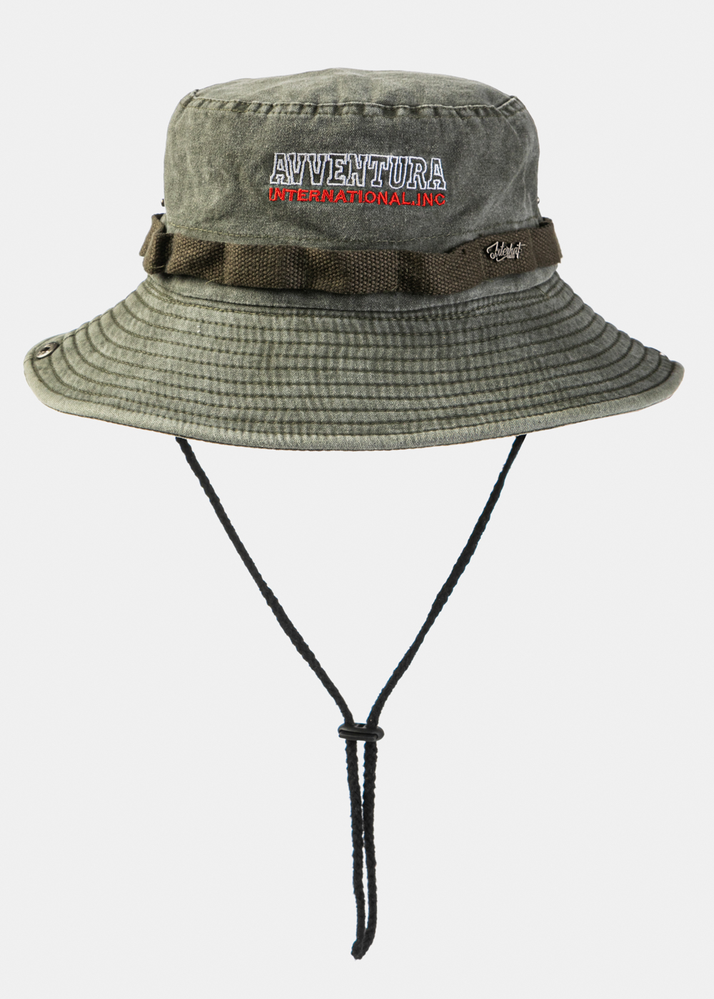 Khaki Washed Cotton Bucket Hat Khaki Washed Cotton Bucket Hat - Image 1