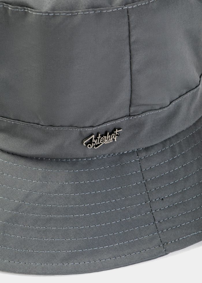 Grey Waterproof & Packable Bucket Hat - Image 5