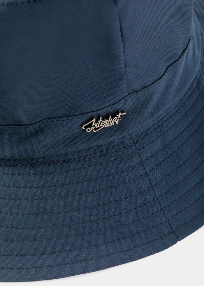 Navy Blue Waterproof & Packable Bucket Hat - Image 5