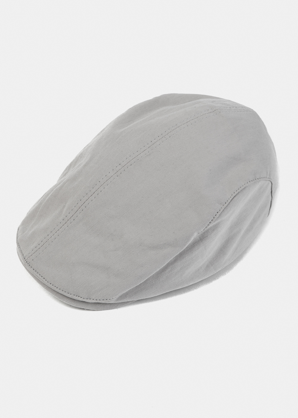 Grey Cotton Men's Cap Grey Cotton Men's Cap - Image 1