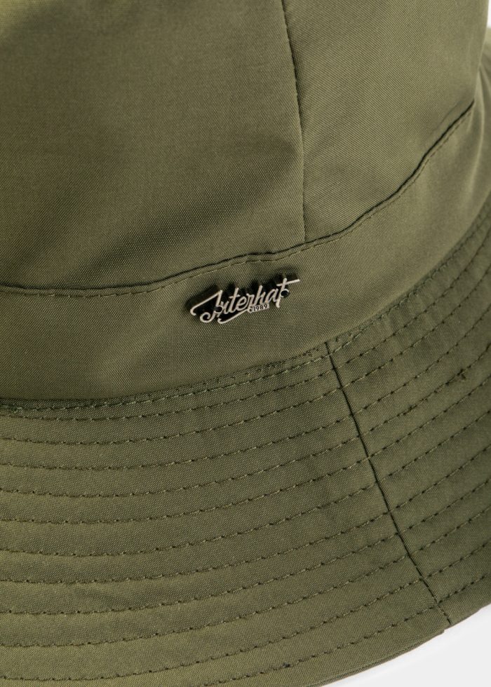 Khaki Waterproof & Packable Bucket Hat - Image 5