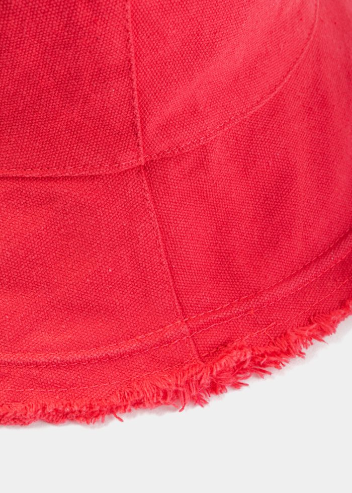 Fuchsia Double-Faced Bucket Hat w/ Chin Strap - Image 4