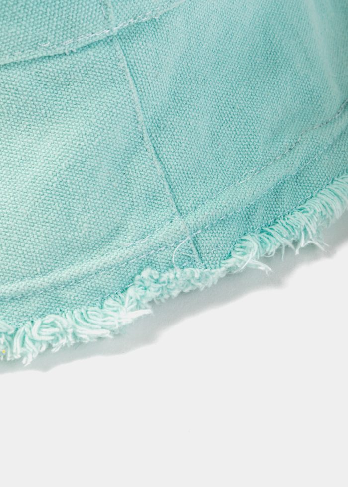 Azure Double-Faced Bucket Hat w/ Chin Strap - Image 4