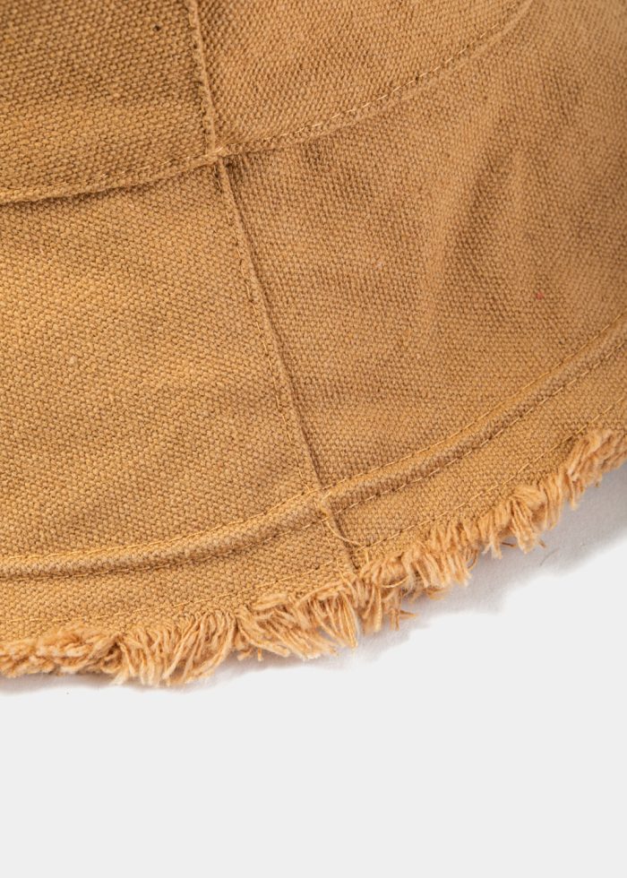 Camel Double-Faced Bucket Hat w/ Chin Strap - Image 4