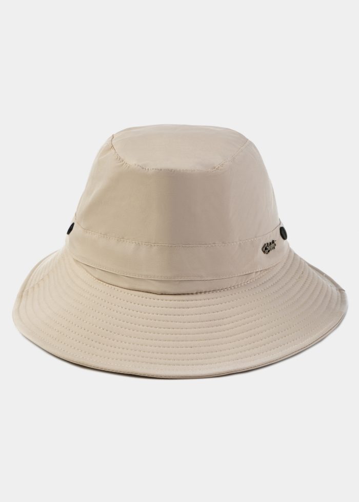 Beige Active Hat w/ Neck Protector - Image 3