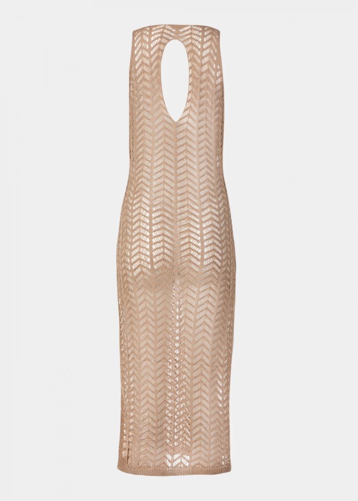 Beige Knitted Beachwear - Image 3