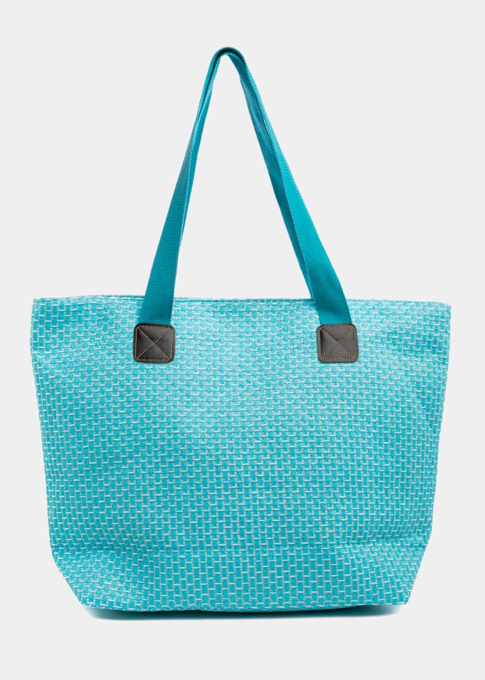 Light Blue Beach Bag - Image 2