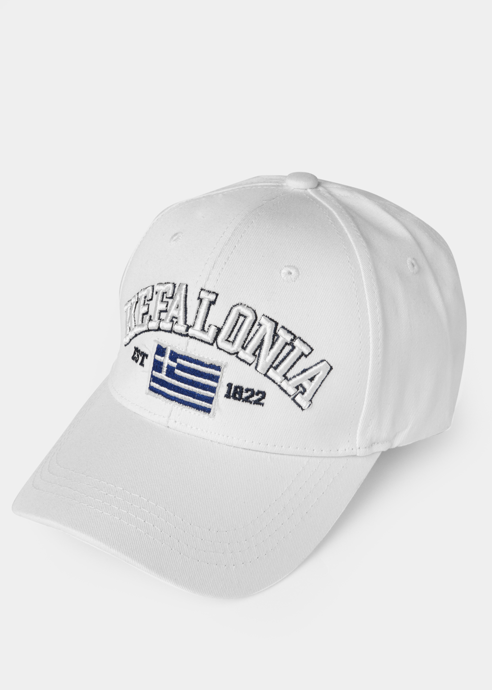 Kefalonia White w/ Greek Flag 2 Kefalonia White w/ Greek Flag 2 - Image 1