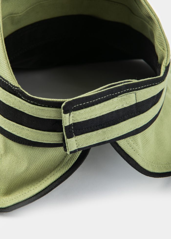 Half-Opened Cotton Hat in Olive - Image 3