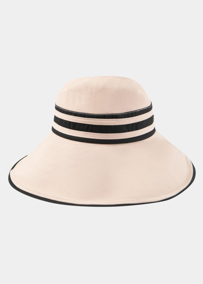 Half-Opened Cotton Hat in Pink - Image 2
