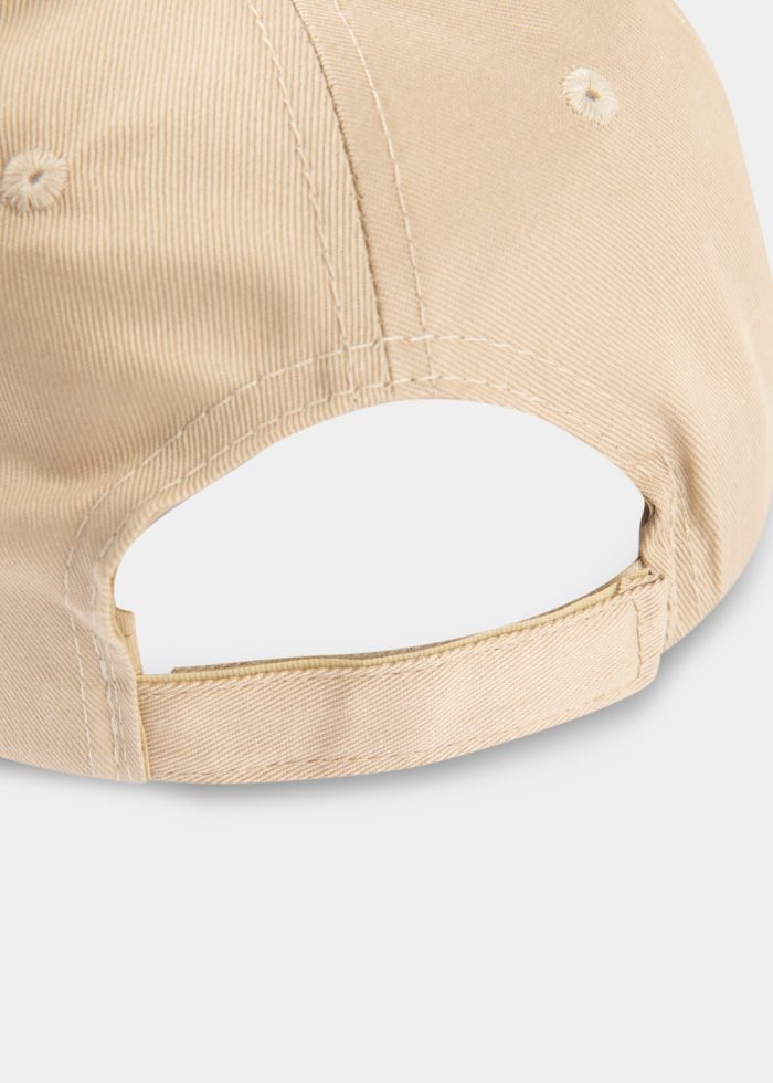 Beige Plain Cap - Image 3