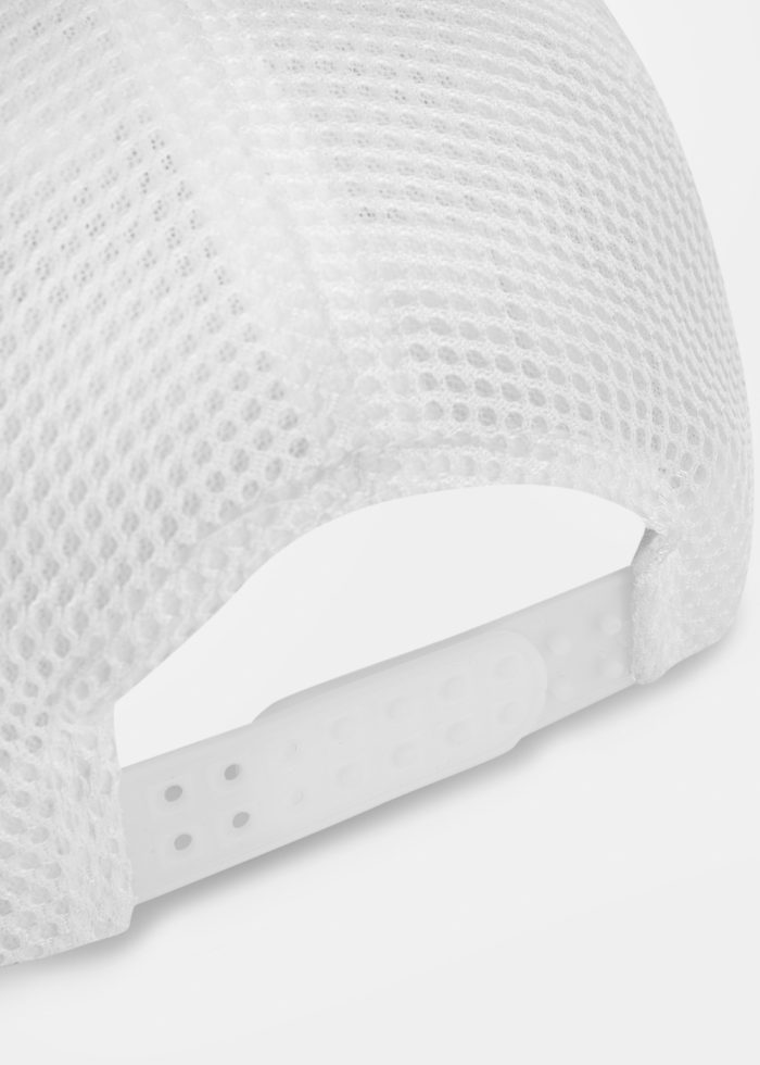 Navy Blue & White Puffy Cap - Image 3