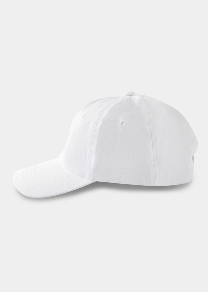 White Soft Cap - Image 2