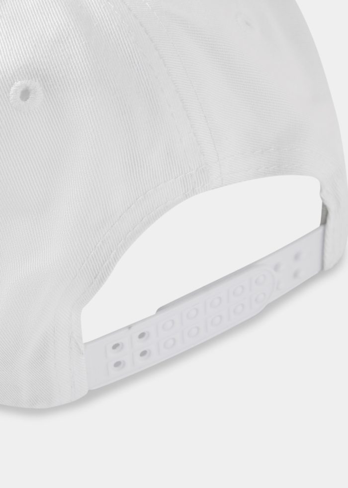 White Soft Cap - Image 3