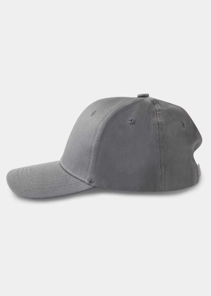 Grey Plain Cap - Image 2