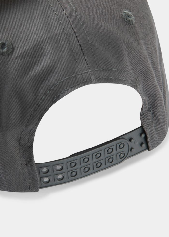 Grey Plain Cap - Image 3