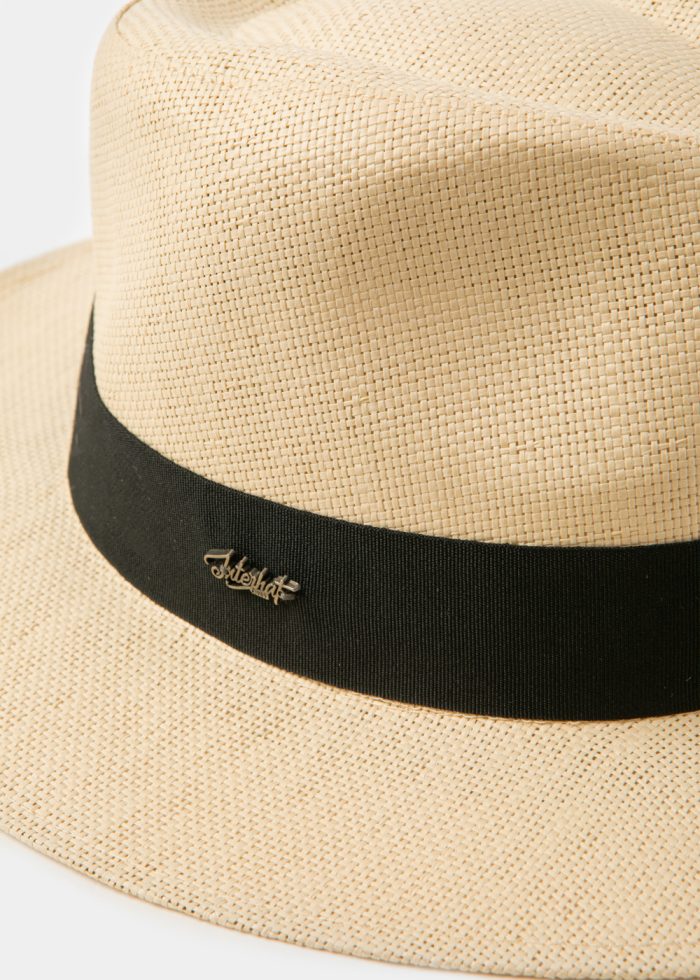 Beige "Zakynthos" Panama Style Hat - Image 4