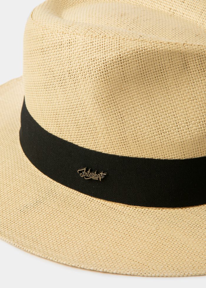 Beige "Skiathos" Panama Style Hat - Image 4