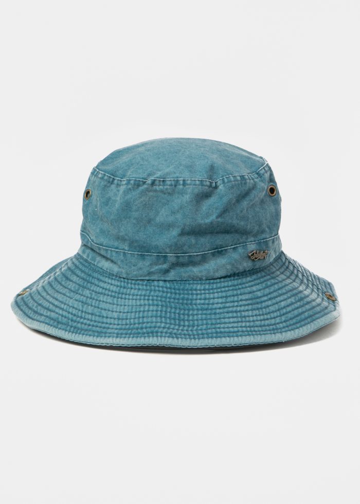 Royal Blue Active Bucket Hat w/ Washed Cotton - Image 2