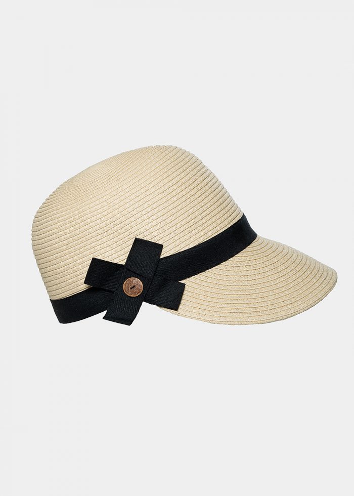 Beige jockey with black strap - Image 2