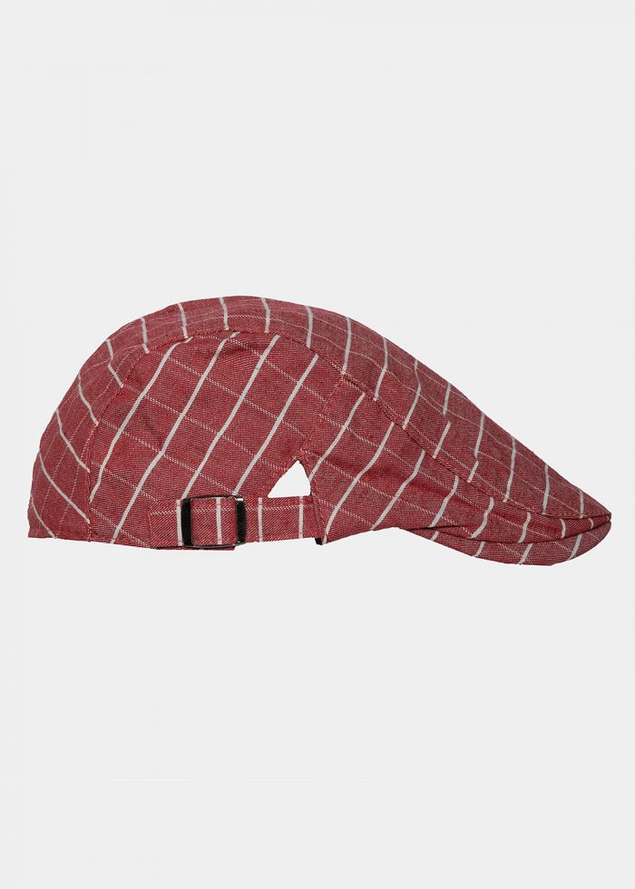 Red Checkered Cap - Image 2