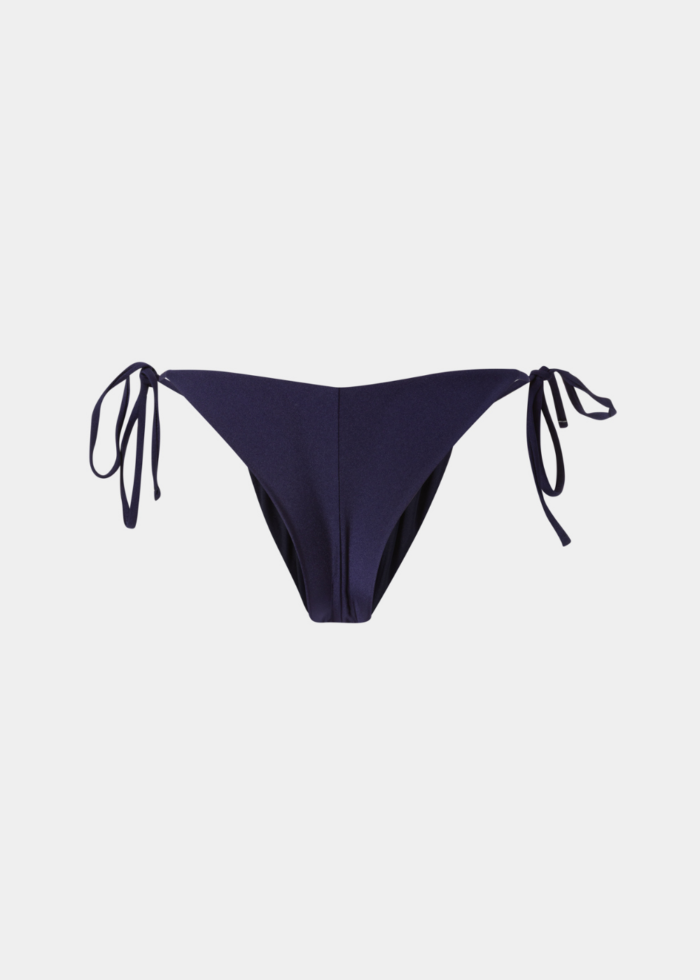 Barbados Bikini Bottom -Navy Blue Dacron - Image 2