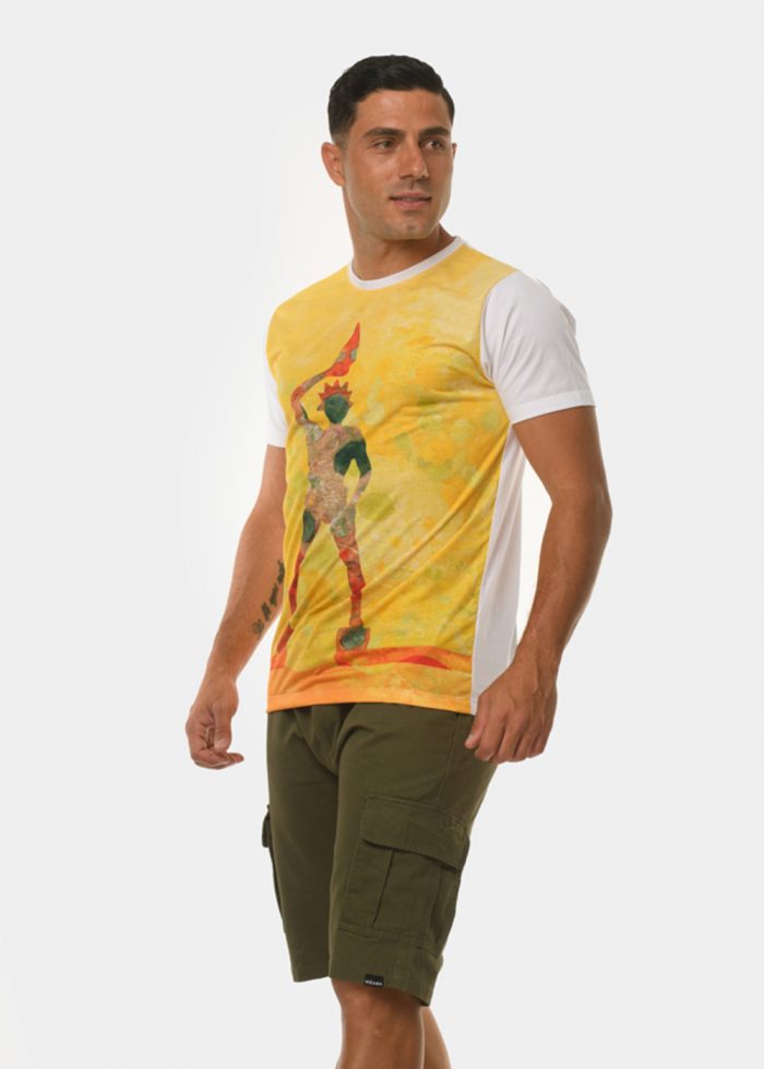 Colourful ancient greek colossus - Image 2