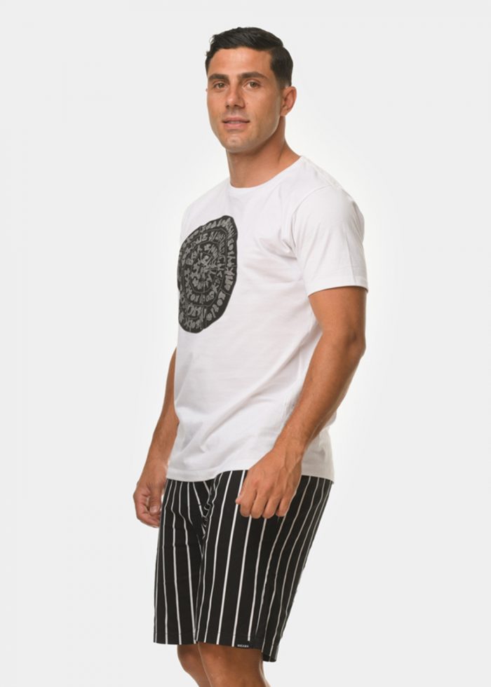 Ancient black & white phaistos disk - Image 2