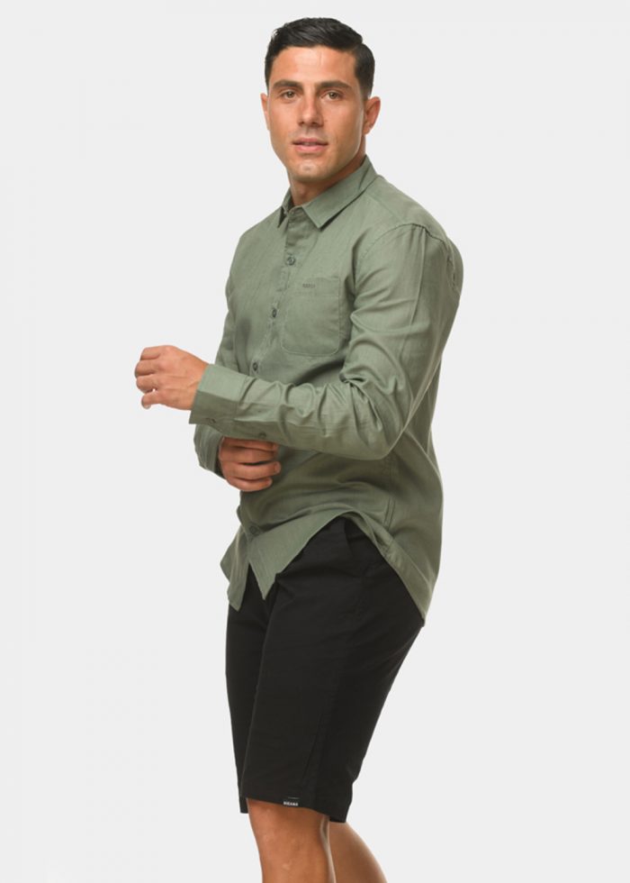 Sixty linen olive - Image 2