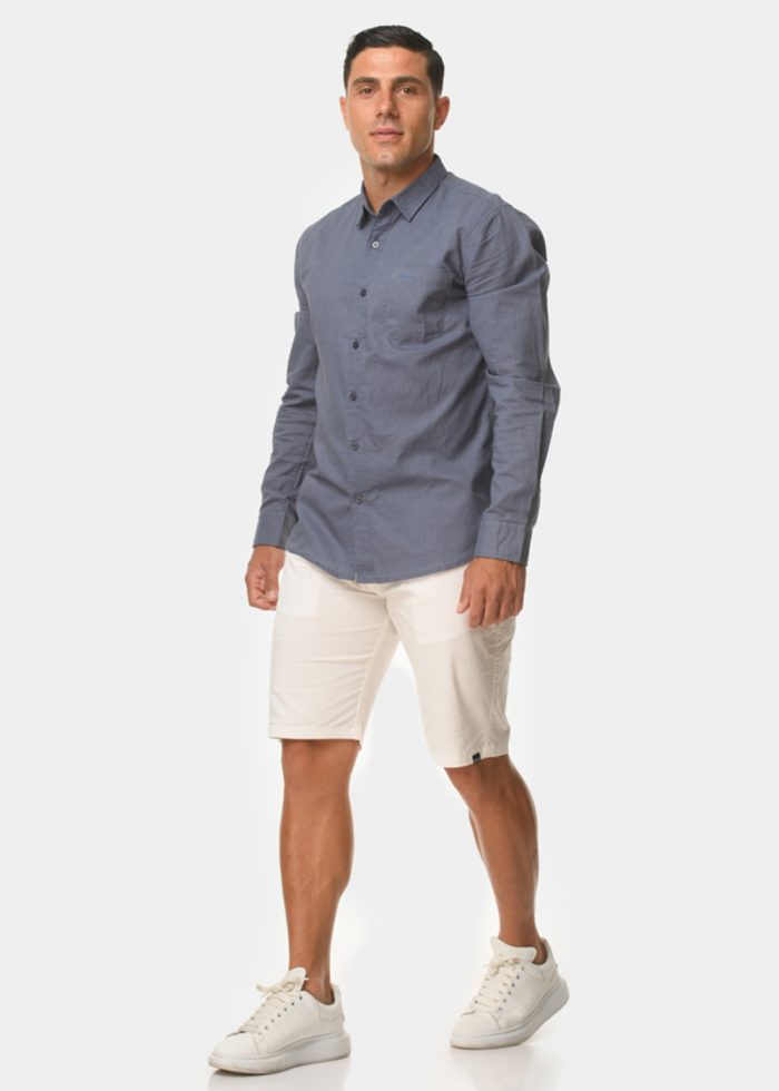 Sixty linen blue grey - Image 2