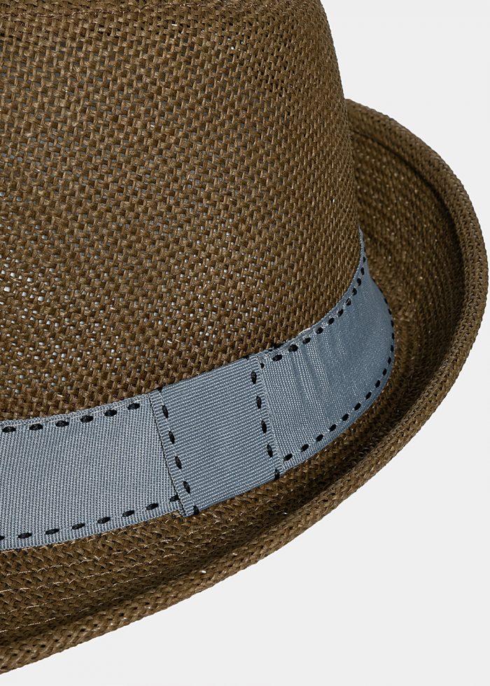 Olive brown fedora - Image 3