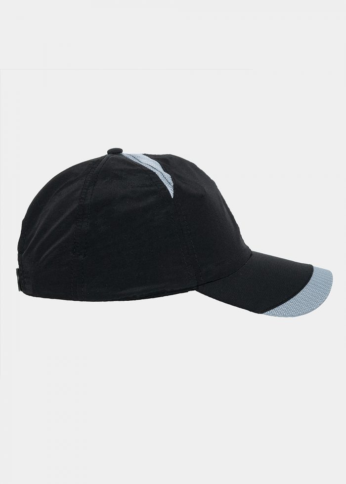 Black plain active cap - Image 2